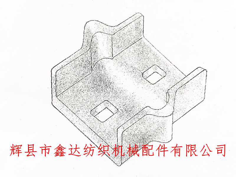 F4紡織配件手繪圖紙